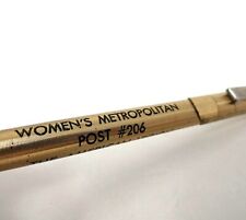 Vintage Advertising Ballpoint Pen - Women's Metropolitan - American Legion  BP22 picture