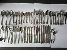 Lot of 45 vintage decorative flatware utensils picture