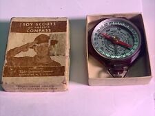 Vintage BOY SCOUT COMPASS by Taylor Instrument With Original Box picture