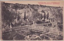 Jerusalem, Israel. Garden Of Gethsemane. Antique Postcard. picture