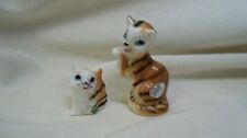 Pair of Vintage China Kitten Cat Figurines picture