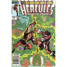 Hercules (1984 series) #2 Newsstand in VF minus condition. Marvel comics [w/ picture