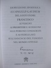 Pope Francis autograph / signed book re: Evangelii gaudium picture