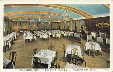 Postcard The Venetian Room Historical Skirvin Hotel Oklahoma City Oklahoma OK picture