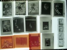 Lot of 14 Vtg Photo Film Negatives Sports / Athletes - READ picture