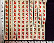 Post Office Box Door Original 100 decals - 4-color - New/Old Stock, Made in USA picture