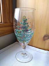 Nikko Happy Holidays 16 Oz Iced Tea Glass / Water Goblet picture