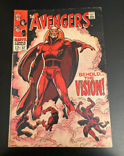 AVENGERS #57 **KEY FIRST VISION** (MARVEL/1968) picture