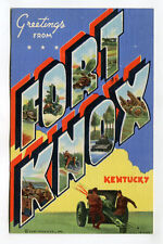 GREETINGS FROM FORT KNOX KENTUCKY - LOT OF 1 picture