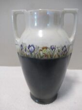 Antique MZ Austria Porcelain Vase Floral Austria 11884-1906 #1671-6 Signed WILLE picture