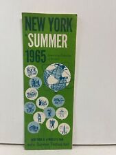 1965 New York Summer Quarterly Calenar of Events Brochure picture