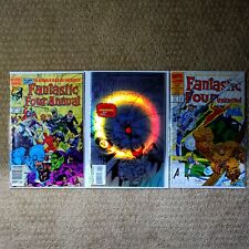 Fantastic Four Comics Lot 3 Vintage Black Panther Foil 💎💎💎 picture