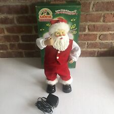 1999 Vintage Rock A Long Santa Dancing Animated Sings/Dance Christmas Tested picture