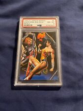 1995 dc versus marvel wonder woman and black widow impact #5 psa 8 nm to mint picture