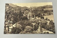 Vintage Unused Postcard Lourdes France Basilica & Inter-Allied War Memorial Rare picture