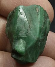 44 Carat Deep Green Emerald Crystal With Pyrite From Panjsher Afghanistan picture