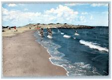 c1950's Saint Pierre Sur Mer (Aude) The Beach France RPPC Photo Postcard picture