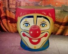 Clown Cup Ringling Brothers Red Blue Retro picture