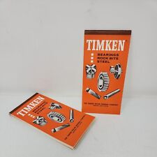 Lot of 5 Timken Roller Bearing Company Canton Ohio Blotting Paper 20 Sheets each picture