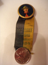 *****SUPER RARE  1926  Boy Scout Pow-Wow w/drop Ribbon picture