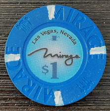 The Mirage Hotel Casino Las Vegas Closing 7/17/24 Current $1 Casino Chip picture