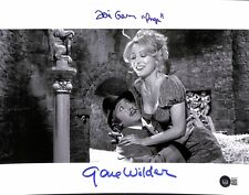 Young Frankenstein Gene Wilder and Teri Garr Signed 11x14 Photograph BAS picture