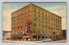 Raton NM-New Mexico, Hotel Yucca, Advertising, Antique Vintage Postcard picture