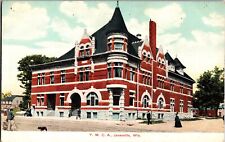 View of YMCA, Janesville WI Vintage Postcard N46 picture