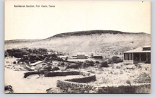 POSTCARD RESIDENCE SECTION FORT DAVIS TEXAS picture