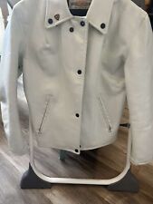 Vintage 1960s Harley-Davidson Motorcycle White Jacket size unknown fits Like s picture