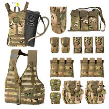 USMC Molle II Tactical Vest Military Fighting Load Carrier FLC Pouches Multicam picture