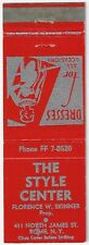 The Style Center Rome NY FS Empty Matchbook Cover picture