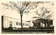 c1940 RPPC Physical Education Group University of Oregon Eugene OR Eddy 684 picture