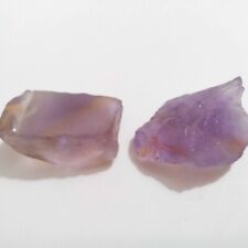 Natural Ametrine Raw 103 Crt Size 28x30 MM Amethyst Crystal Rough Jewelry picture
