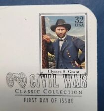 Ulysses S. Grant Elected President in 1868 & First Day Cover of his own stamp picture