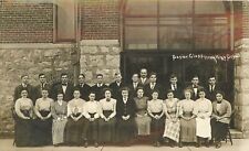Postcard RPPC Illinois Henry C-1910 Bureau Group photo 23-1004 picture