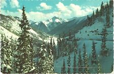 Along The Million Dollar Highway in Winter, Through Colorado Postcard picture