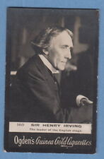 Vintage 1901 Photograph Card English Actor SIR HENRY IRVING John Henry Brodribb picture