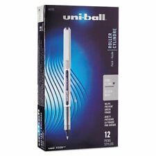 12 - UNI-BALL VISION Pens - FINE 0.7mm Rollerball - BLACK INK - uniball picture
