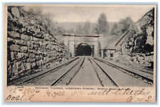 1906 West Portal Hoosac Tunnel North Adams Massachusetts MA Conway MA Postcard picture