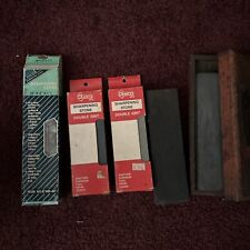 LOT o’ 5 Vintage Sterling, ACME, Guard sharpening stone, NEW and Pre-Owned READ picture