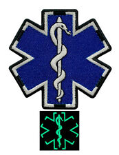 EMT Medic EMS Paramedic Patch [Glow Dark -Iron on Sew on -MG6) picture
