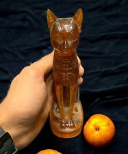 Bastet Statue Ancient Egyptian Antiques Goddess of Pleasure Pharaonic Rare BC picture