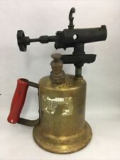 Antique C&L Clayton Lambert Brass Blow Torch Blowtorch Welder Made in USA picture
