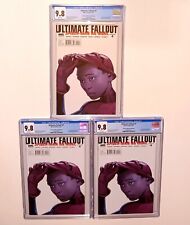 Lot of 3 ULTIMATE FALLOUT #4 all CGC 9.8 Pichelli Cover MILES MORALES Spider-man picture