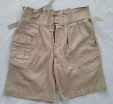 WW2 British Drill Shorts. Khaki Size  36 picture