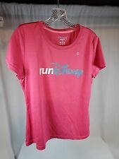 RunDisney Champion Vapor Powertrain Pink M T-shirt Womens Every Mile Is Magic picture