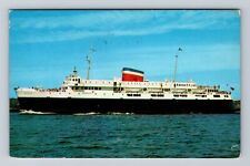 Bar Harbour ME-Maine, M.V. Bluenose Intl. Car, Passenger Ferry, Vintage Postcard picture