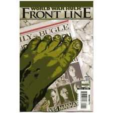 World War Hulk: Front Line #1 in Near Mint condition. Marvel comics [k` picture