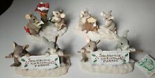 Silvestri Mouse Figurines lot. Vintage figurines. Hard to find picture